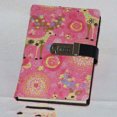 Locked Diary Password Book Creative Notes Thickened - Trending Tina