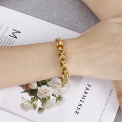 Stainless Steel Bracelet Fashion Trend Geometric Bangle