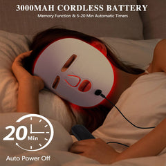 LED Face Mask – Red Light Therapy Skin Care Tool