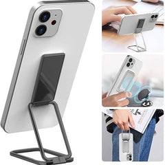 Foldable Mobile Phone Holder Ring Buckle Retractable Desktop CellPhone Stand Car Magnetic Bracket Office Accessories - Trending Tina