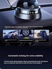 Automobile Instrument Panel 360 Degree Rotatable Non-slip Mobile Phone Holder